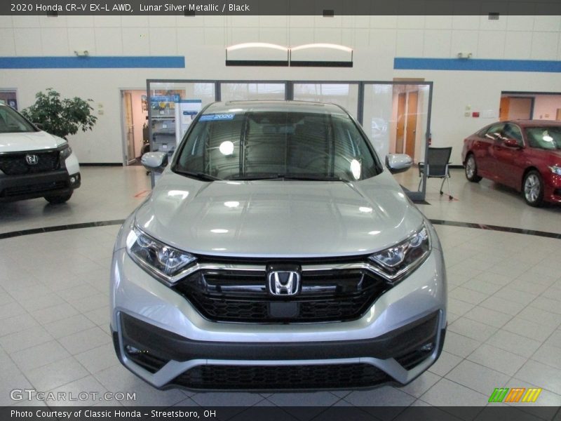 Lunar Silver Metallic / Black 2020 Honda CR-V EX-L AWD