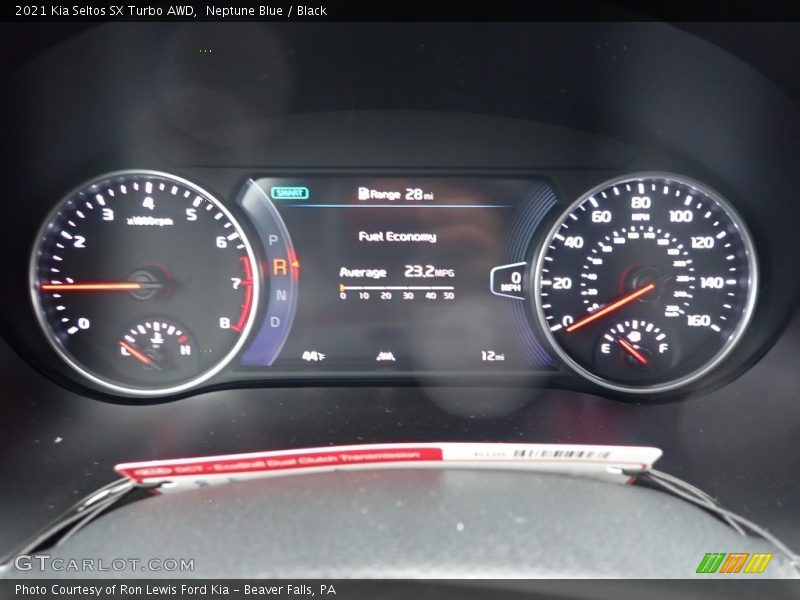 Neptune Blue / Black 2021 Kia Seltos SX Turbo AWD