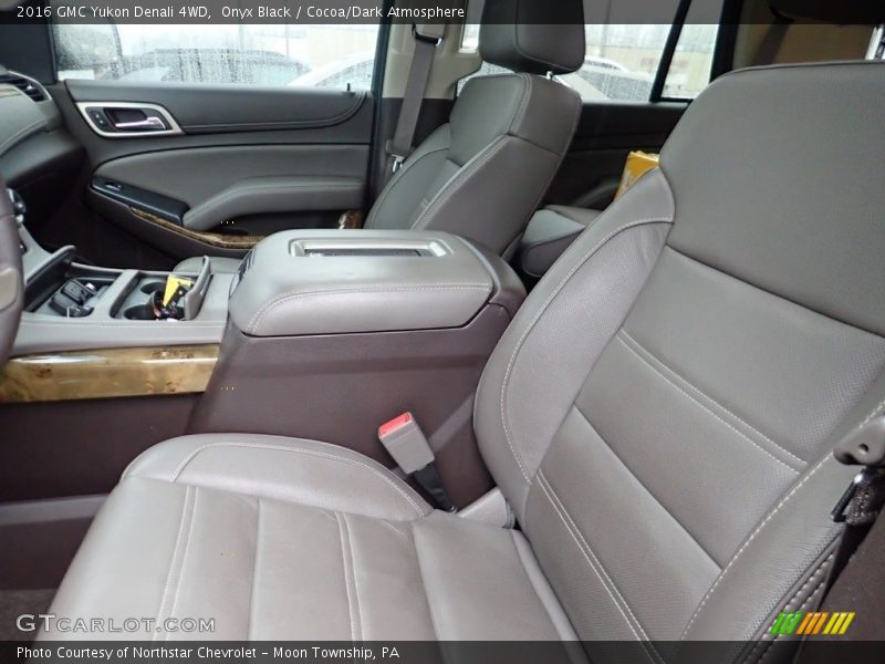 Onyx Black / Cocoa/Dark Atmosphere 2016 GMC Yukon Denali 4WD
