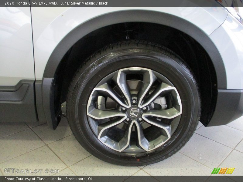Lunar Silver Metallic / Black 2020 Honda CR-V EX-L AWD