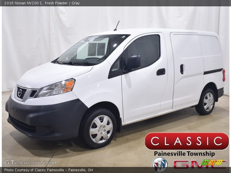 Fresh Powder / Gray 2016 Nissan NV200 S