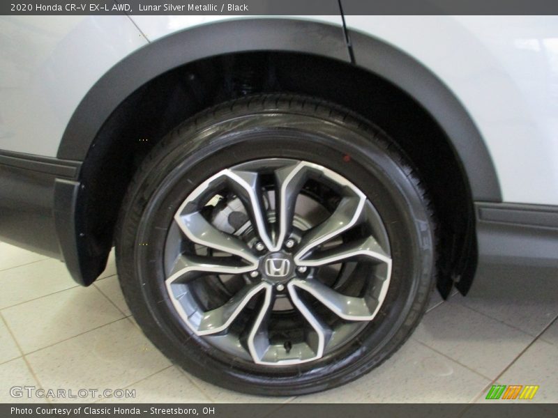 Lunar Silver Metallic / Black 2020 Honda CR-V EX-L AWD