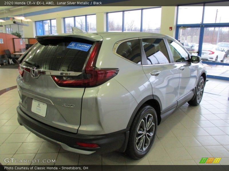 Lunar Silver Metallic / Black 2020 Honda CR-V EX-L AWD