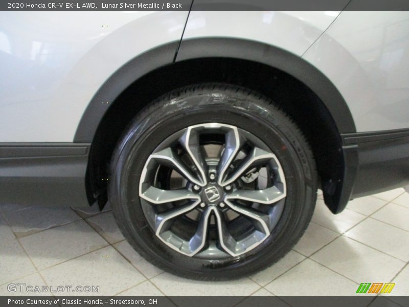 Lunar Silver Metallic / Black 2020 Honda CR-V EX-L AWD