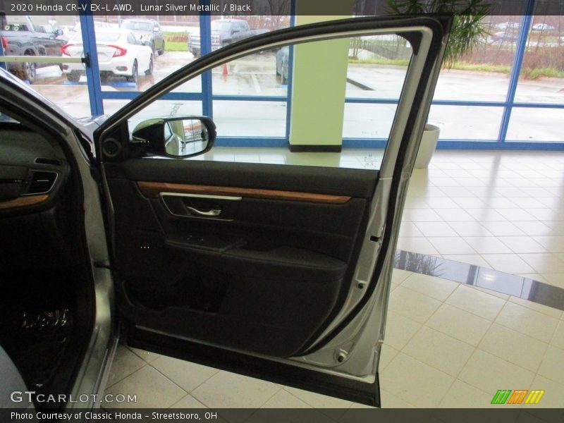 Lunar Silver Metallic / Black 2020 Honda CR-V EX-L AWD