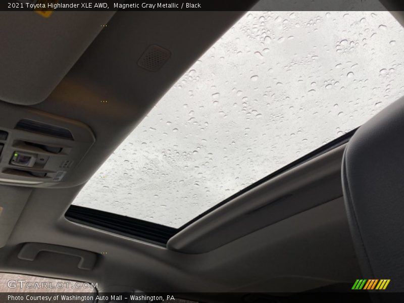 Magnetic Gray Metallic / Black 2021 Toyota Highlander XLE AWD