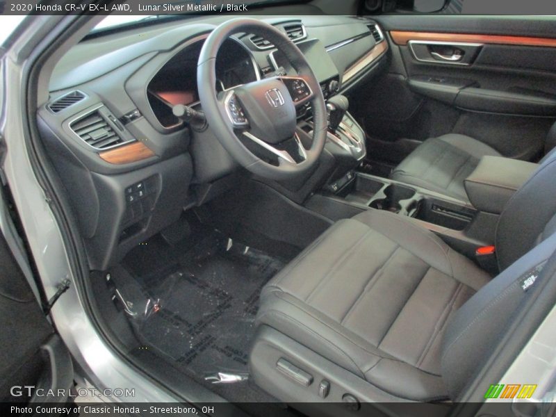 Lunar Silver Metallic / Black 2020 Honda CR-V EX-L AWD