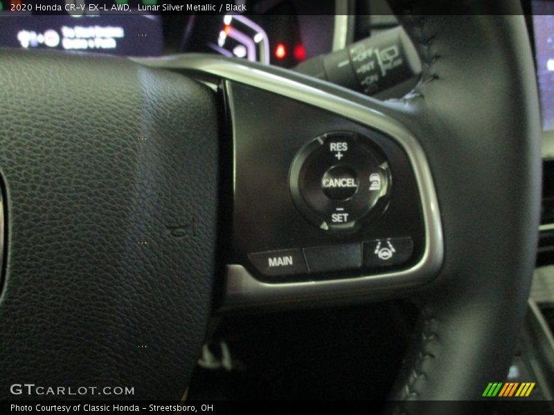 Lunar Silver Metallic / Black 2020 Honda CR-V EX-L AWD