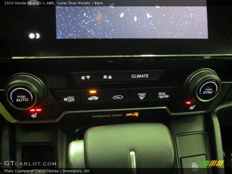 Lunar Silver Metallic / Black 2020 Honda CR-V EX-L AWD