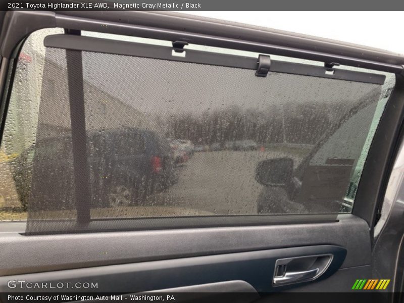 Magnetic Gray Metallic / Black 2021 Toyota Highlander XLE AWD