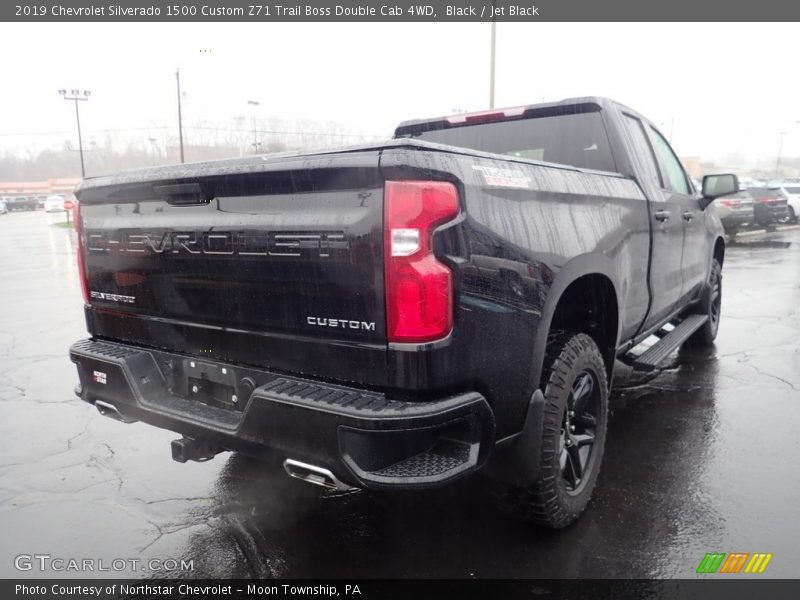 Black / Jet Black 2019 Chevrolet Silverado 1500 Custom Z71 Trail Boss Double Cab 4WD