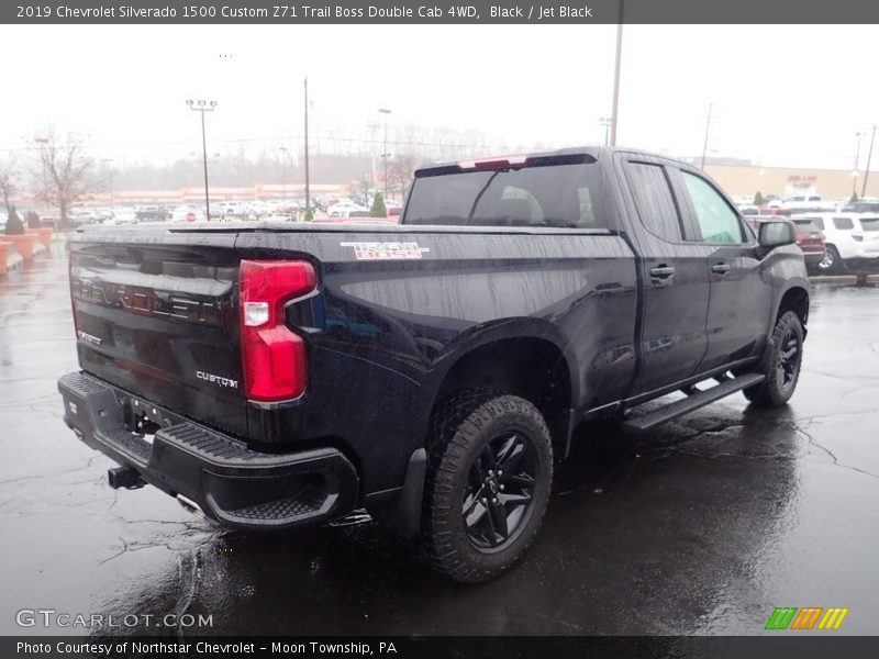 Black / Jet Black 2019 Chevrolet Silverado 1500 Custom Z71 Trail Boss Double Cab 4WD