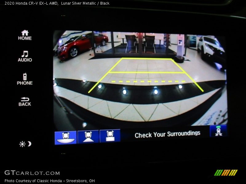 Lunar Silver Metallic / Black 2020 Honda CR-V EX-L AWD