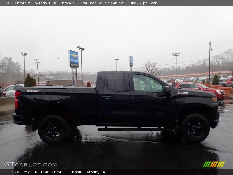 Black / Jet Black 2019 Chevrolet Silverado 1500 Custom Z71 Trail Boss Double Cab 4WD