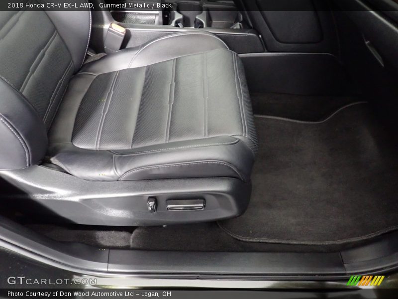 Gunmetal Metallic / Black 2018 Honda CR-V EX-L AWD