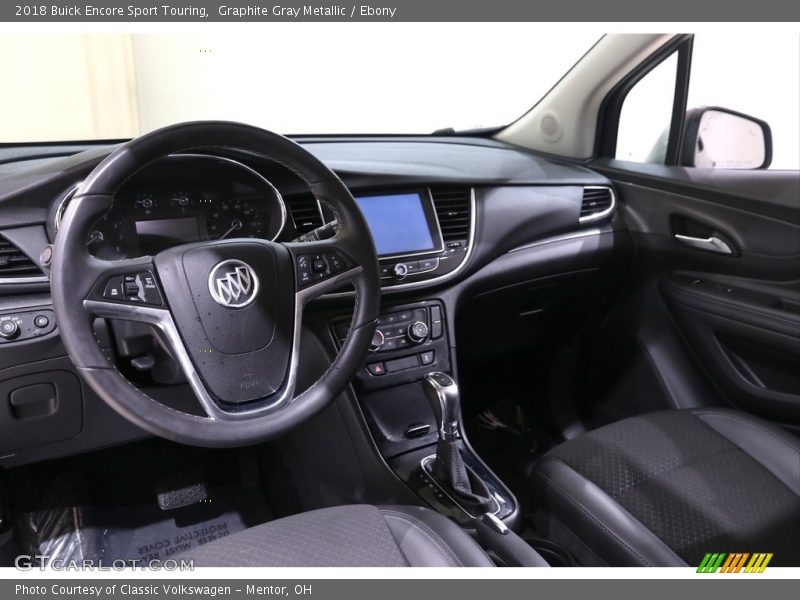 Graphite Gray Metallic / Ebony 2018 Buick Encore Sport Touring