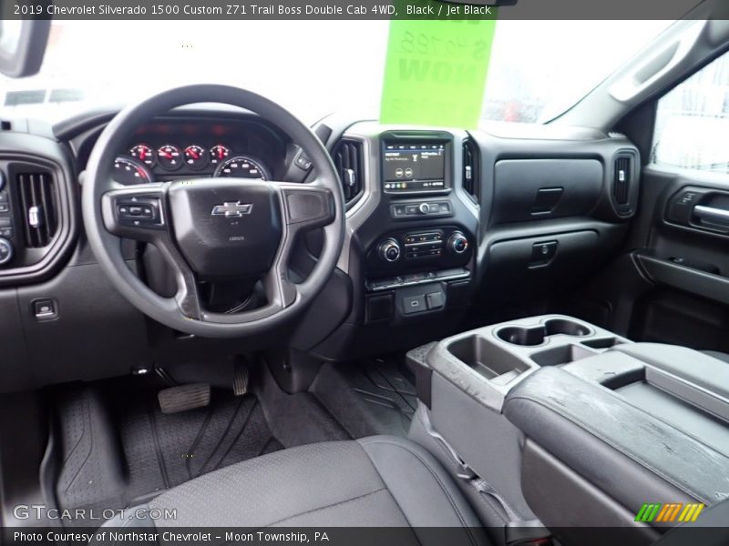 Black / Jet Black 2019 Chevrolet Silverado 1500 Custom Z71 Trail Boss Double Cab 4WD