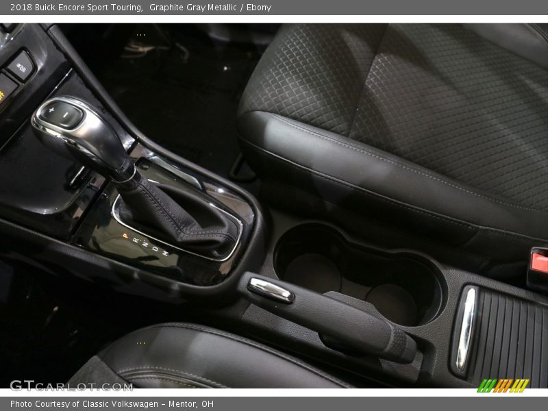 Graphite Gray Metallic / Ebony 2018 Buick Encore Sport Touring