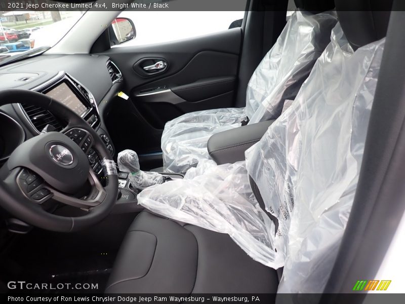 Bright White / Black 2021 Jeep Cherokee Limited 4x4