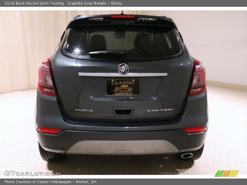 Graphite Gray Metallic / Ebony 2018 Buick Encore Sport Touring