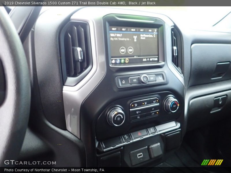 Black / Jet Black 2019 Chevrolet Silverado 1500 Custom Z71 Trail Boss Double Cab 4WD