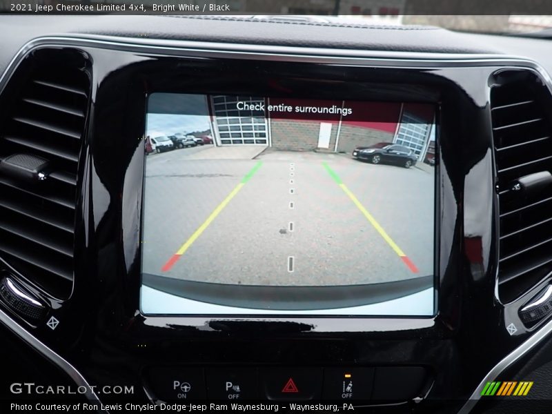 Bright White / Black 2021 Jeep Cherokee Limited 4x4