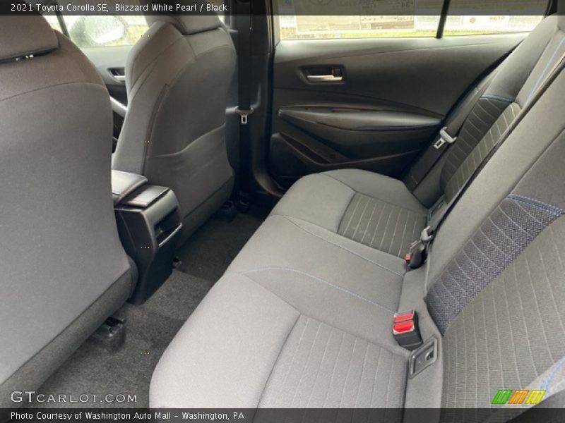 Rear Seat of 2021 Corolla SE