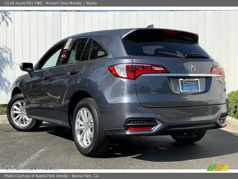 Modern Steel Metallic / Ebony 2018 Acura RDX FWD