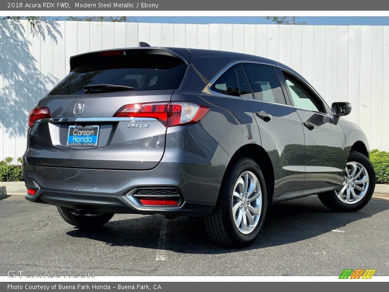 Modern Steel Metallic / Ebony 2018 Acura RDX FWD