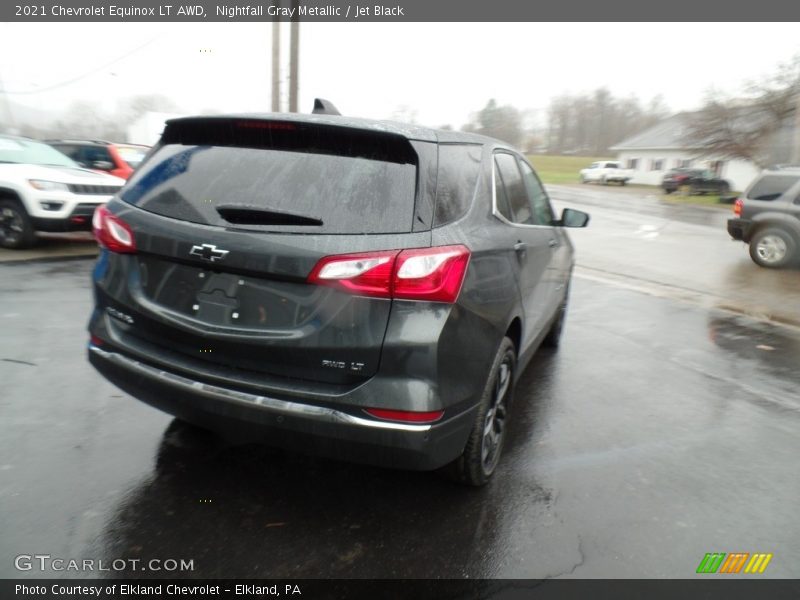Nightfall Gray Metallic / Jet Black 2021 Chevrolet Equinox LT AWD