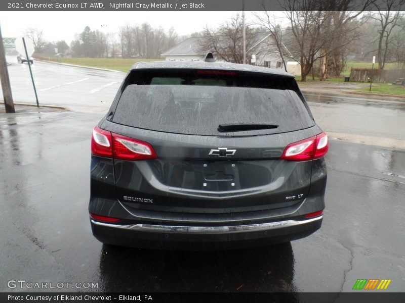 Nightfall Gray Metallic / Jet Black 2021 Chevrolet Equinox LT AWD