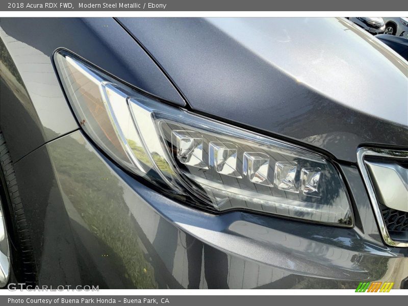 Modern Steel Metallic / Ebony 2018 Acura RDX FWD