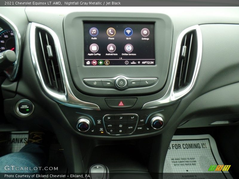 Nightfall Gray Metallic / Jet Black 2021 Chevrolet Equinox LT AWD