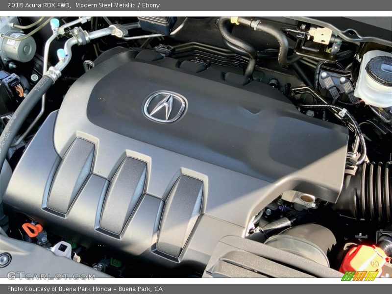 Modern Steel Metallic / Ebony 2018 Acura RDX FWD