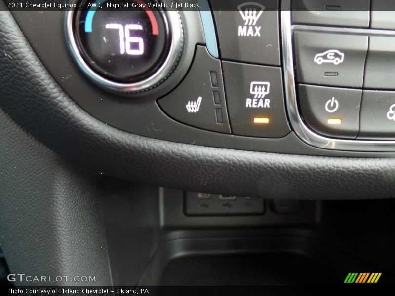 Nightfall Gray Metallic / Jet Black 2021 Chevrolet Equinox LT AWD