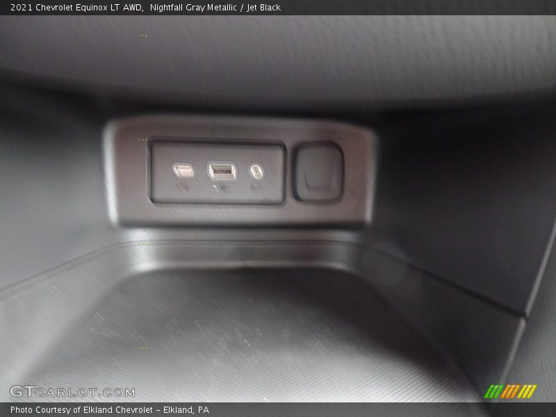 Nightfall Gray Metallic / Jet Black 2021 Chevrolet Equinox LT AWD