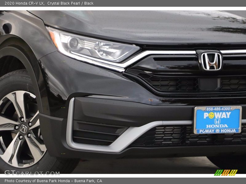 Crystal Black Pearl / Black 2020 Honda CR-V LX
