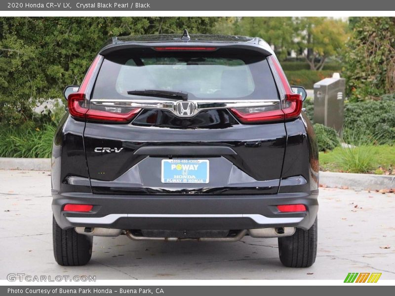Crystal Black Pearl / Black 2020 Honda CR-V LX