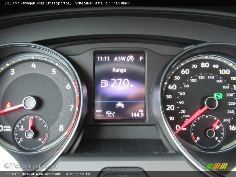 Pyrite Silver Metallic / Titan Black 2020 Volkswagen Atlas Cross Sport SE