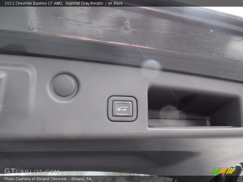 Nightfall Gray Metallic / Jet Black 2021 Chevrolet Equinox LT AWD