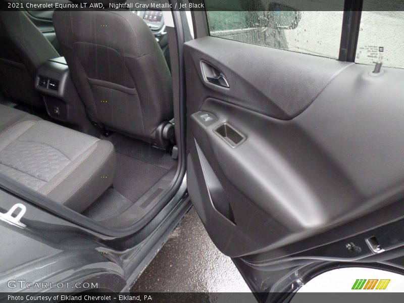 Nightfall Gray Metallic / Jet Black 2021 Chevrolet Equinox LT AWD