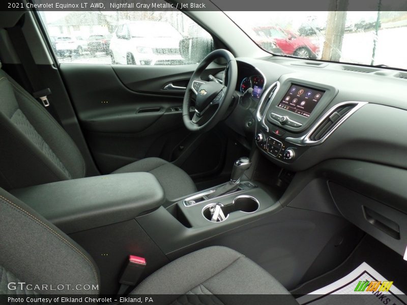 Nightfall Gray Metallic / Jet Black 2021 Chevrolet Equinox LT AWD