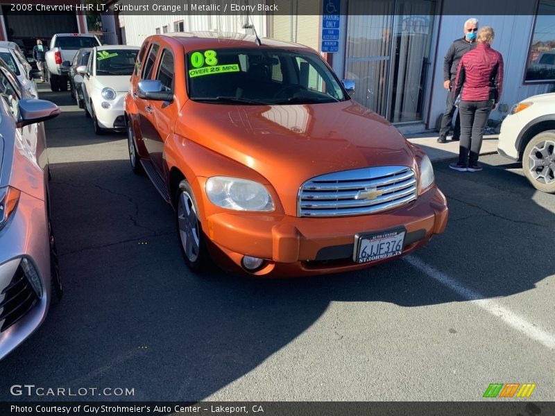 Sunburst Orange II Metallic / Ebony Black 2008 Chevrolet HHR LT