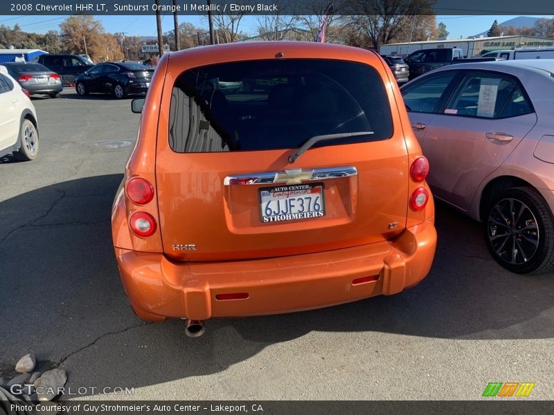 Sunburst Orange II Metallic / Ebony Black 2008 Chevrolet HHR LT
