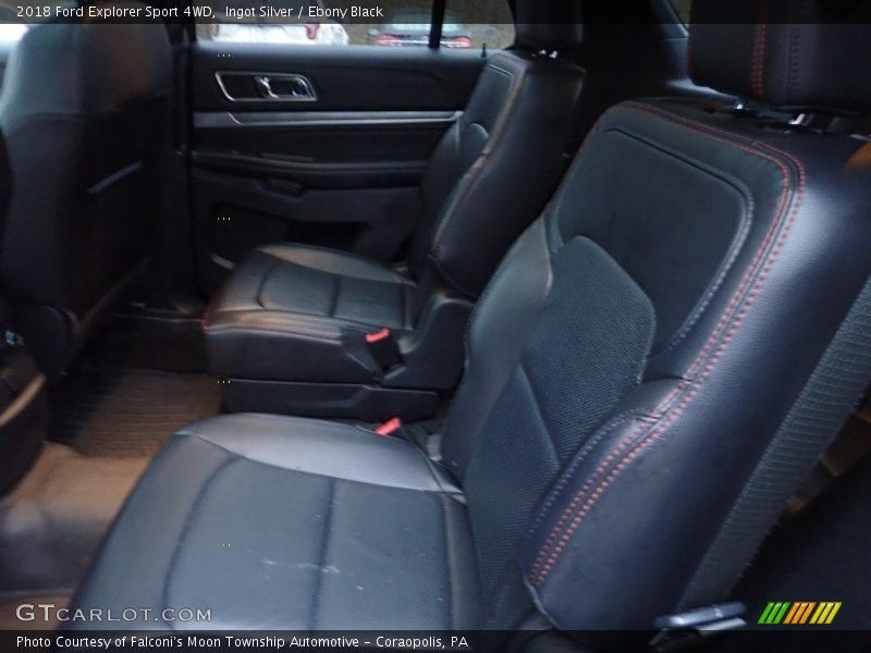 Ingot Silver / Ebony Black 2018 Ford Explorer Sport 4WD