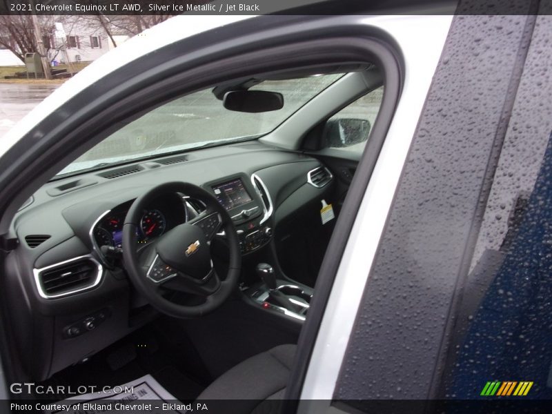 Silver Ice Metallic / Jet Black 2021 Chevrolet Equinox LT AWD