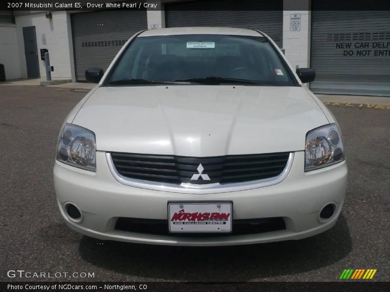 Dover White Pearl / Gray 2007 Mitsubishi Galant ES