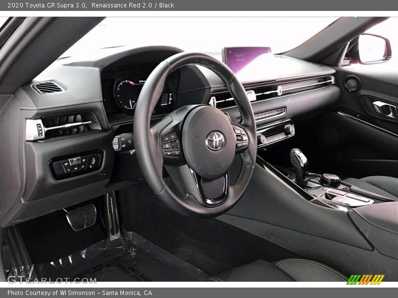 Dashboard of 2020 GR Supra 3.0