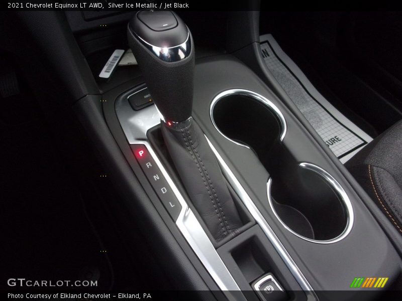 Silver Ice Metallic / Jet Black 2021 Chevrolet Equinox LT AWD