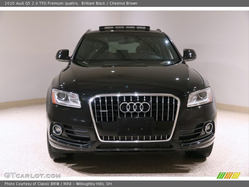 Brilliant Black / Chestnut Brown 2016 Audi Q5 2.0 TFSI Premium quattro
